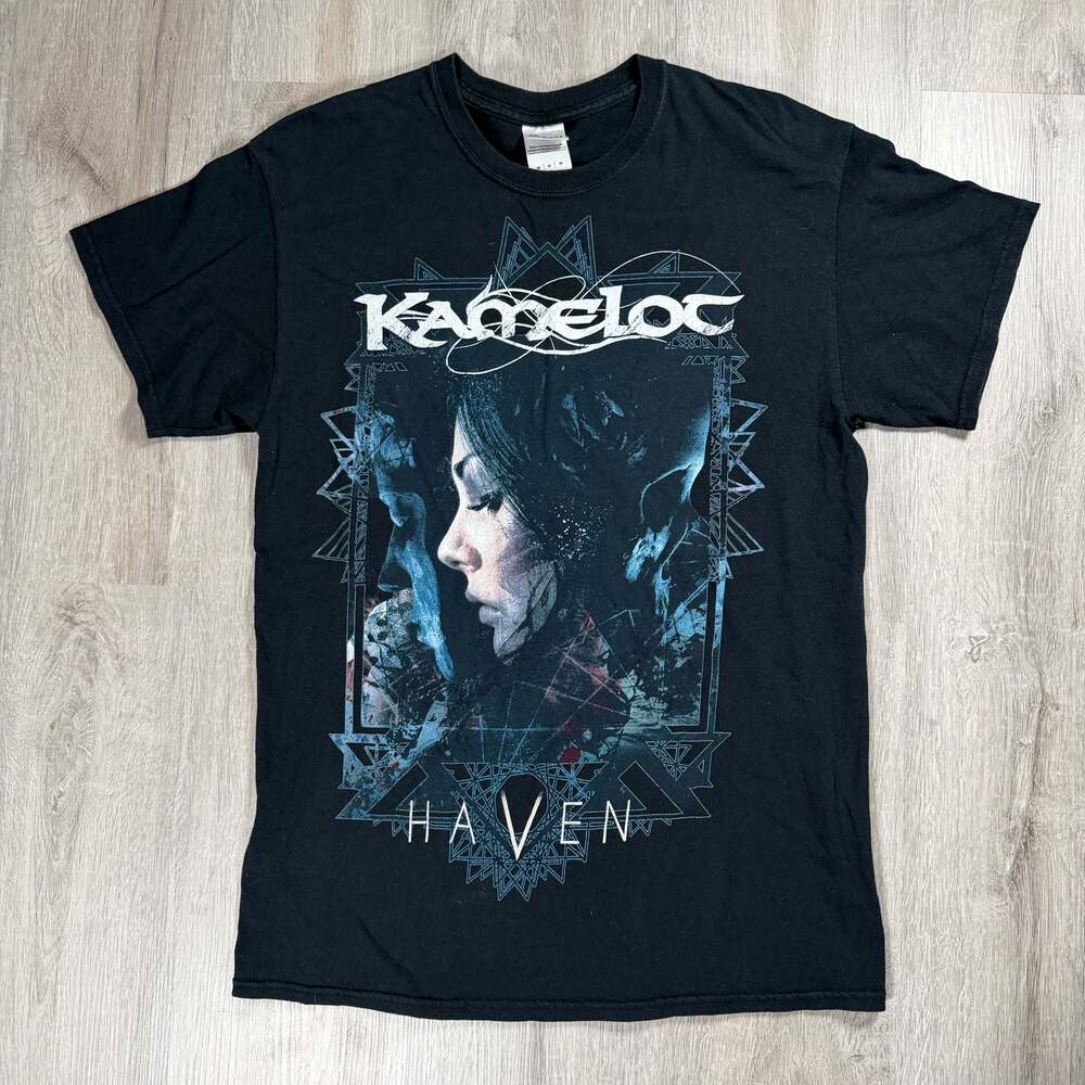 Kamelot Haven North American Tour 2015 Metal Band T-Shirt Medium Grunge